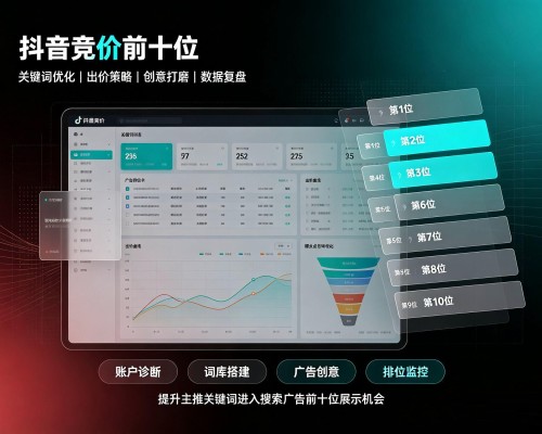 阿巴嘎旗抖音搜索竞价